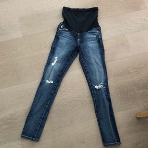 AG maternity jeans ankle